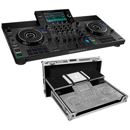 Pack SC Live 4 + Flight Case Denon DJ