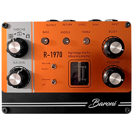 R-1970 Preamp Orange 70's Baroni