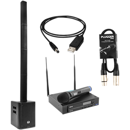 Mac Mah Pack Complet SC-400 GO + Micro main sans fil Mipro