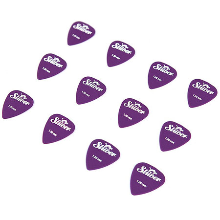 Shiver Médiators Nylon 1,20 mm Boîte de 12 Violet