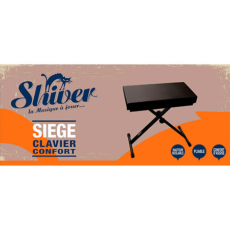 Siège clavier confort Shiver