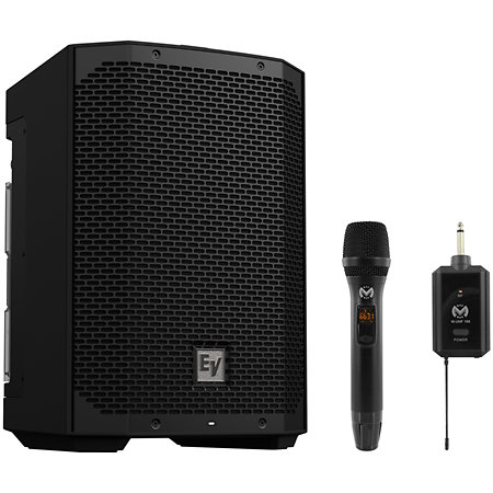 Electro-Voice Pack Everse 8 + Micro main sans fil Mac Mah