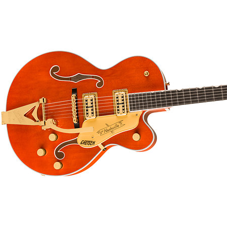 G6120 Nashville Hollow Body with Bigsby Orange Stain + Etui Gretsch Guitars