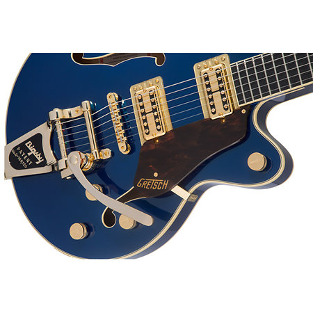 G6659TG Players Broadkaster Jr. Azure Metallic + Etui Gretsch Guitars