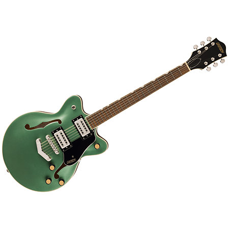 Gretsch Guitars G2655 Streamliner Jr. Double-Cut Steel Olive