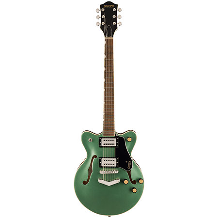 G2655 Streamliner Jr. Double-Cut Steel Olive Gretsch Guitars