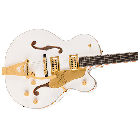 Falcon Hollow Body White + Etui Gretsch Guitars