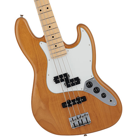 Hybrid II Jazz Bass PJ Vintage Natural  Made in Japan + Housse Fender