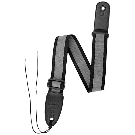 Shiver Sangle guitare basic noire et grise