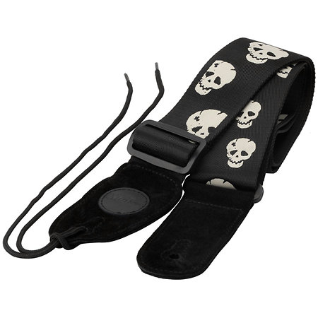 Shiver Sangle guitare Premium Tête de mort