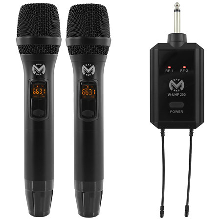 Pack Thump GO + 2 Micros main sans fil Mac Mah Mackie