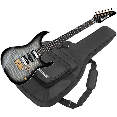 Ibanez AZ47P1QM BIB Black Ice Burst + Housse