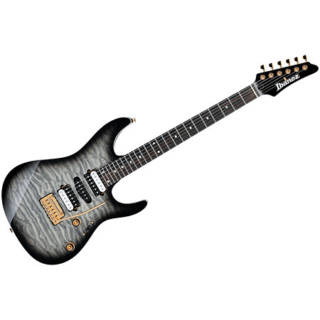 AZ47P1QM BIB Black Ice Burst + Housse Ibanez