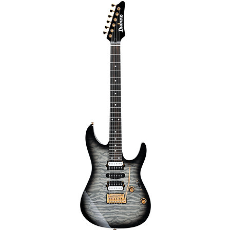 AZ47P1QM BIB Black Ice Burst + Housse Ibanez
