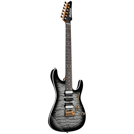 AZ47P1QM BIB Black Ice Burst + Housse Ibanez