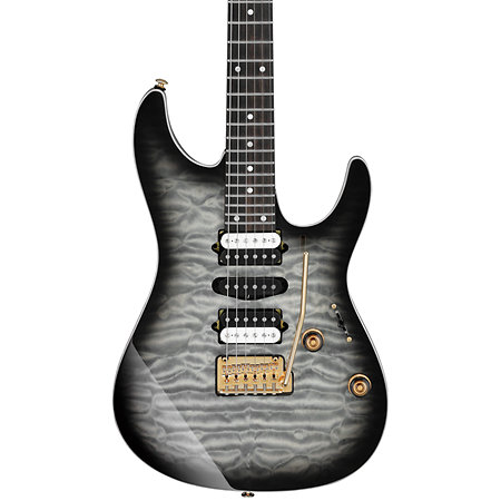 AZ47P1QM BIB Black Ice Burst + Housse Ibanez