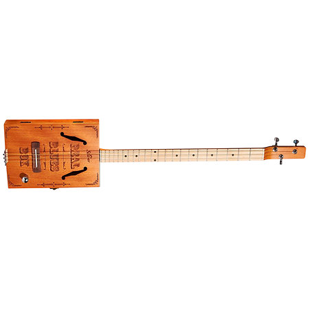 Cigar Box guitare à 3 cordes Shiver