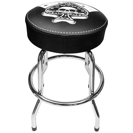 Tabouret guitariste rock 61 cm Shiver