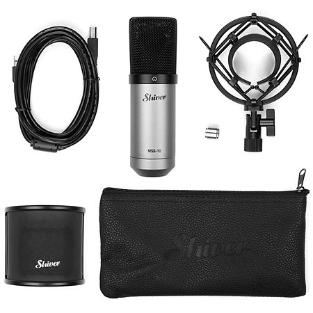 MSS-10 Microphone USB - Stream / ASMR / Podcast / Studio Shiver