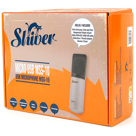 MSS-10 Microphone USB - Stream / ASMR / Podcast / Studio Shiver