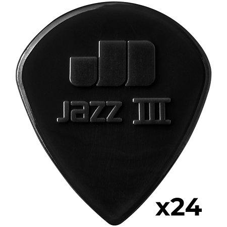 Dunlop Jazz III stiffo 1,38 mm sachet de 24