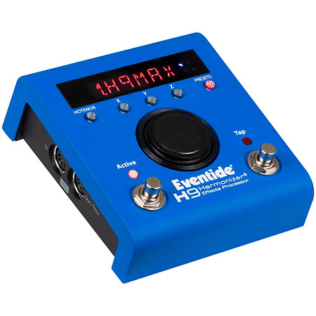 ギター eventide h9 limited edition Blue Eventide H9 Max Blue Edition Limitée - Effets guitare électrique