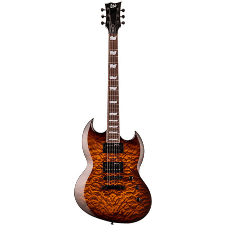 Viper 256 QM Dark Brown Sunburst LTD