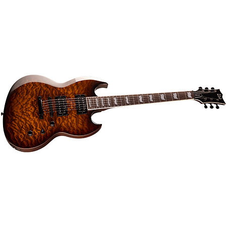 Viper 256 QM Dark Brown Sunburst LTD