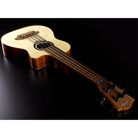 LAG Tiki Bass Fretless Pan-Coupé Électro