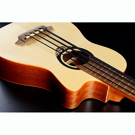 Tiki Bass Fretless Pan-Coupé Électro LAG