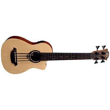 Tiki Bass Fretless Pan-Coupé Électro LAG