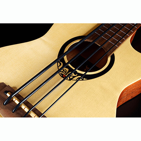 Tiki Bass Fretless Pan-Coupé Électro LAG