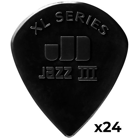 Dunlop 47RXLS Jazz III XL 1,38 mm Sachet de 24
