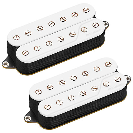 Fishman Fluence PRF-CS7-TW2 Set Neck/Bridge Signature Tim Henson 7 cordes White