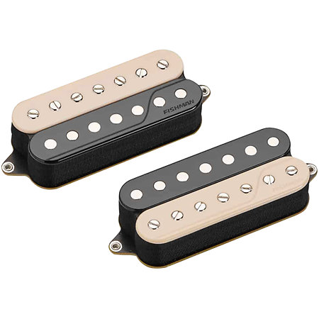 Fishman Fluence PRF-CO7-SZ2 Set Neck/Bridge Open Core Classic Actif Humbucker 7 cordes Zebra