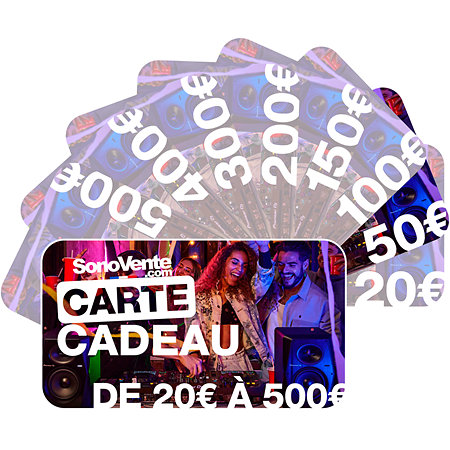 SonoVente.com Carte cadeau 50 euros