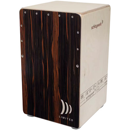 Schlagwerk CPS2ONE-1 Cajon 2inone Straight Ebony