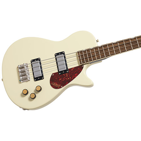 Streamliner Jet Club Bass Single-Cut Vintage White Gretsch Guitars