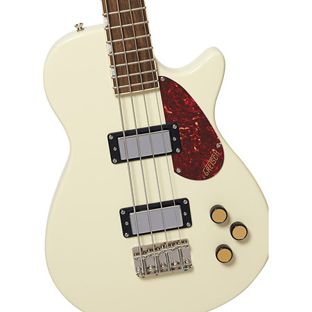 Streamliner Jet Club Bass Single-Cut Vintage White Gretsch Guitars