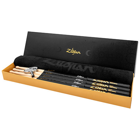 Zildjian SDSP248 Bundle 4 x 5B DIP + Serviette + Clé Batterie