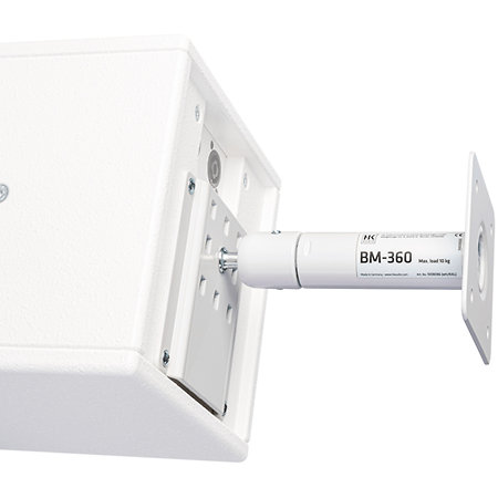 HK Audio Fixation murale à rotule BM 360W Blanche