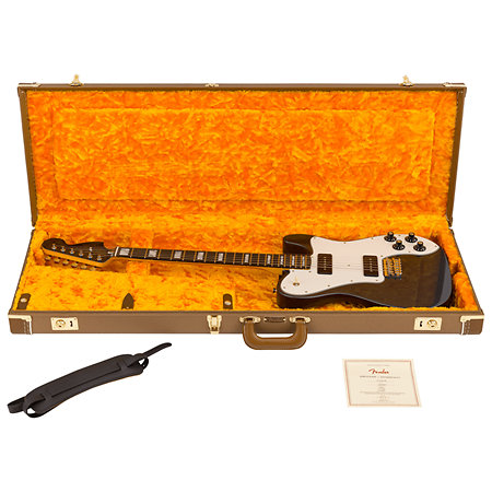 Chris Shiflett Cleaver Telecaster Deluxe RW Charcoal Frost Metallic + Etui Fender