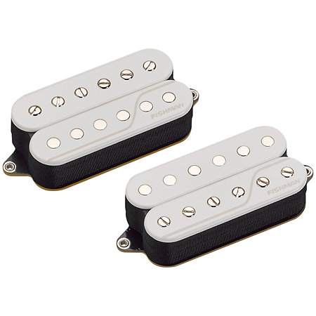 Fishman Fluence PRF-COC-SW2 Set Neck/Bridge Open Core Classic 6 Actif Humbucker White