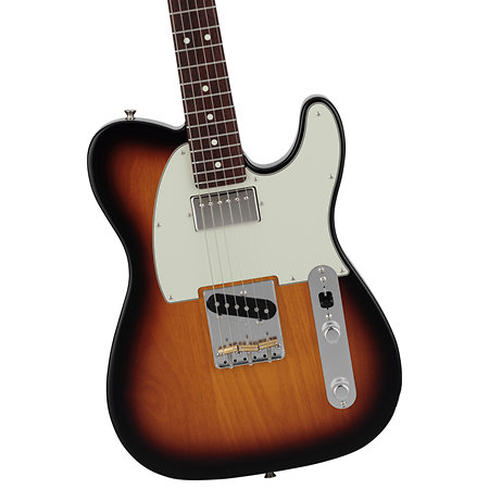 Japan Hybrid II Telecaster SH RW 3-Color Sunburst Collection 2024 + Housse Fender