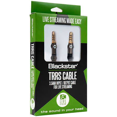TRRS Cable mini-Jack 3,5 mm Blackstar