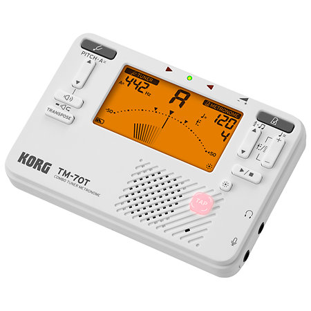 Korg TM-70T + CM400 White