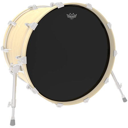 ES-0018-00 Ambassador Ebony 18" Remo