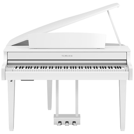 CLP-865 GP WH Grand Piano Polished White Yamaha