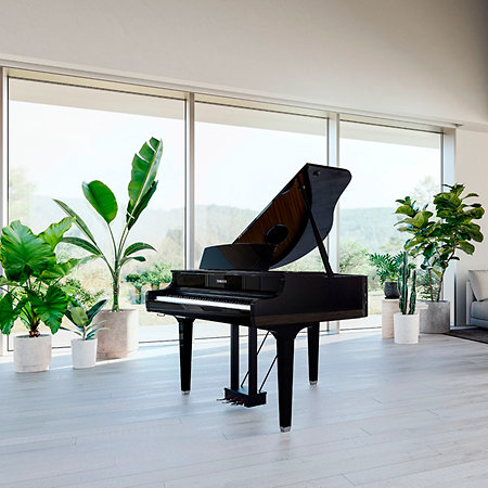 CLP-895 GP BK Grand Piano Polished Black Yamaha