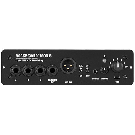 MOD 5 Patchbay Avec Cab Sim Et DI Rockboard